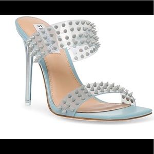 Blue Steve Madden high heeled sandals